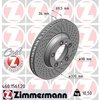 Zimmermann Front Brake Rotor, 460156120 460156120